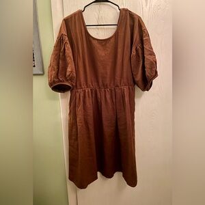 Little Cottonwood Brown Avonlea Dress